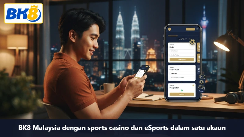 BK8 Malaysia 的体育、赌场与电竞手机场景